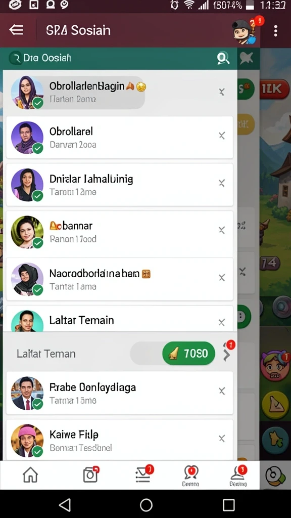 ajo89 - Visual latar belakang yang mengagumkan.