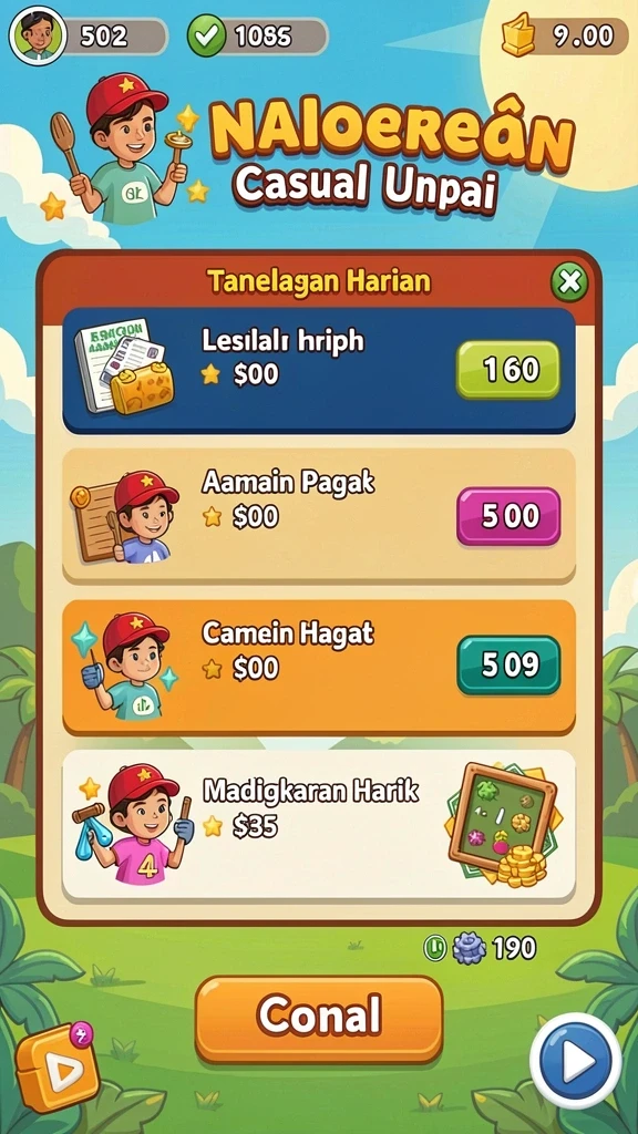badak178 - Antarmuka pengguna yang mudah digunakan dan menarik.