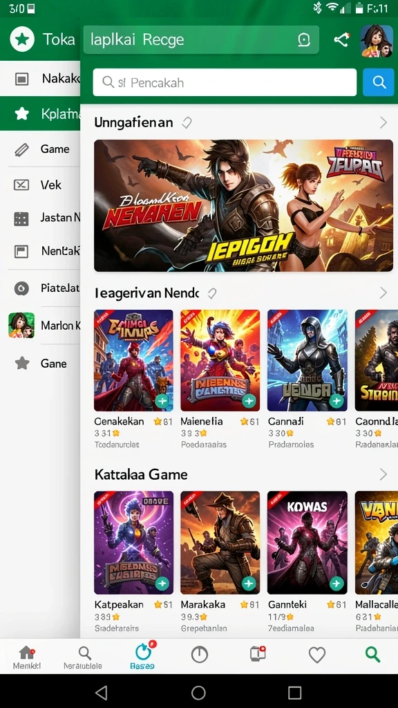 baru01 - Tangkapan layar memperlihatkan grafik yang memukau di dalam game.