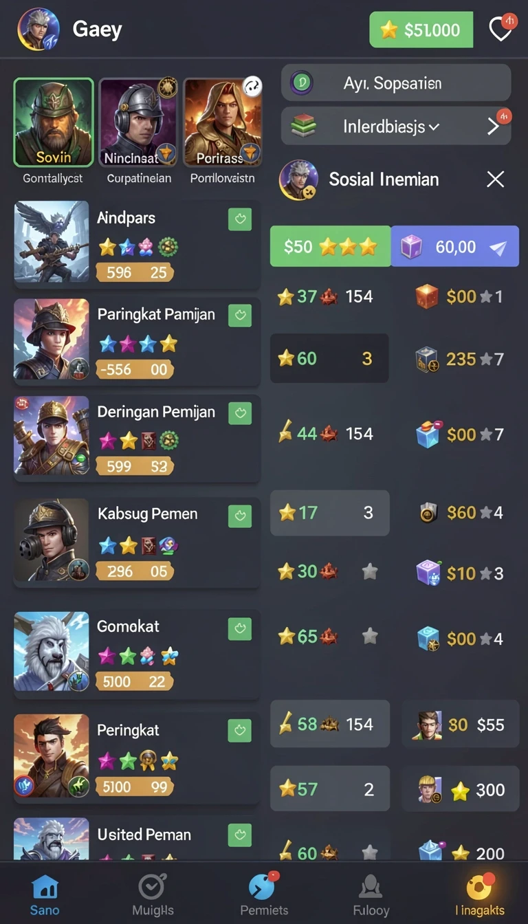 idnscore - Tampilan antarmuka yang ramah pengguna dan mudah dinavigasi.