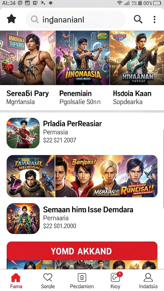 jelas777 - Tampilan antarmuka yang sederhana dan menarik.